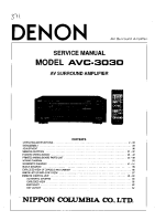 Denon AVC-3030-Service-Manual 